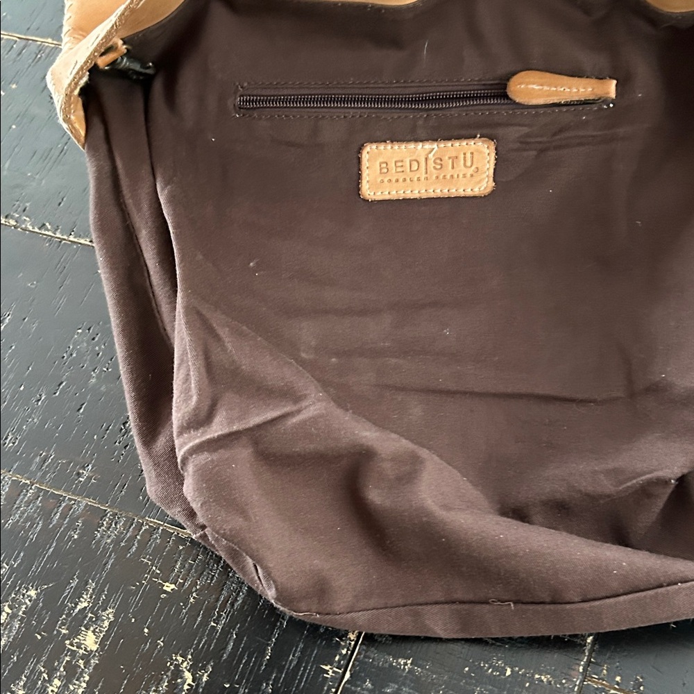 BED|STU Leather shoulder bag purse Tote - Picture 13 of 16